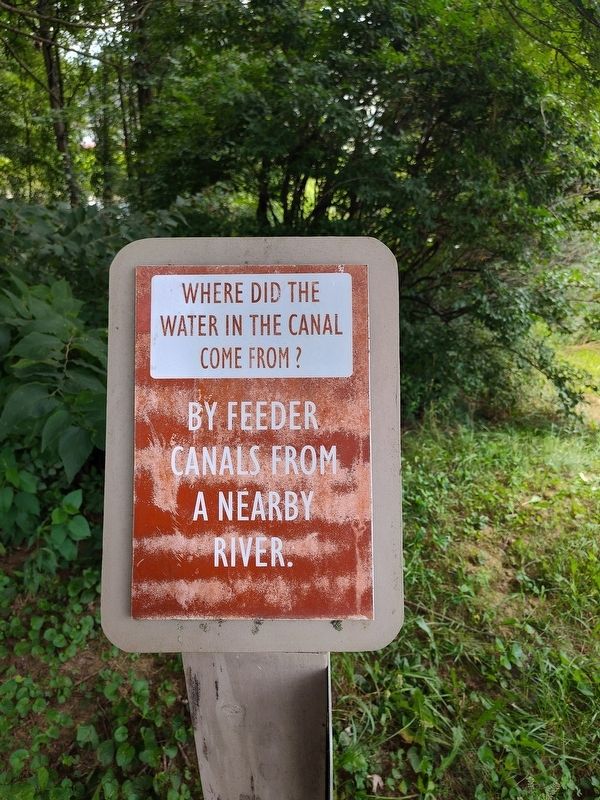 Ohio & Erie Canal Historical Markers Marker. Click for full size. Ohio & Erie Canal Historical Markers Marker image. Click for full size.