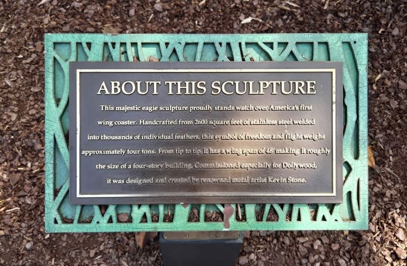 Eagle Sculpture Plaque. Click for full size. Eagle Sculpture Plaque image. Click for full size.