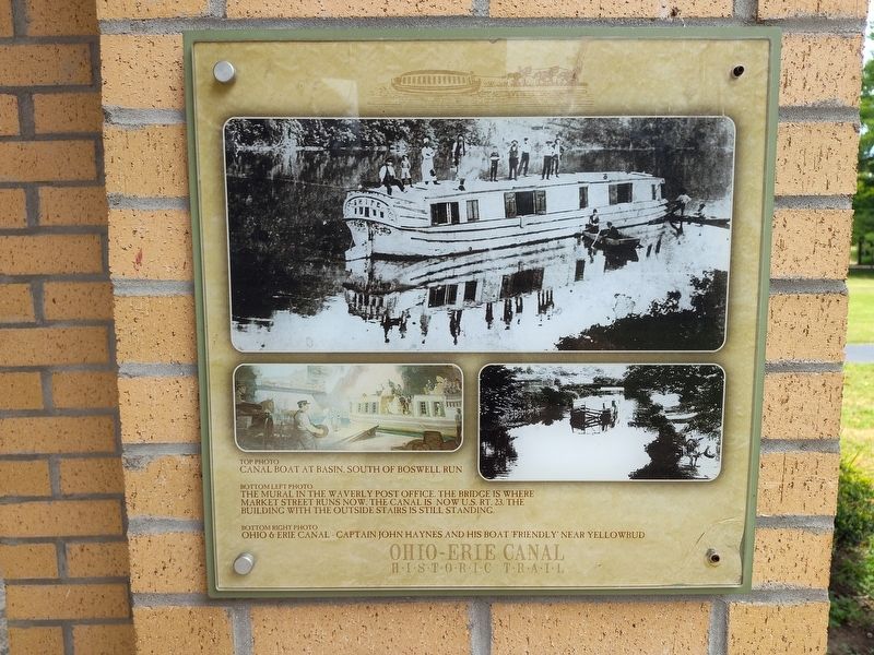 Canal Boats Marker. Click for full size. Canal Boats Marker image. Click for full size.