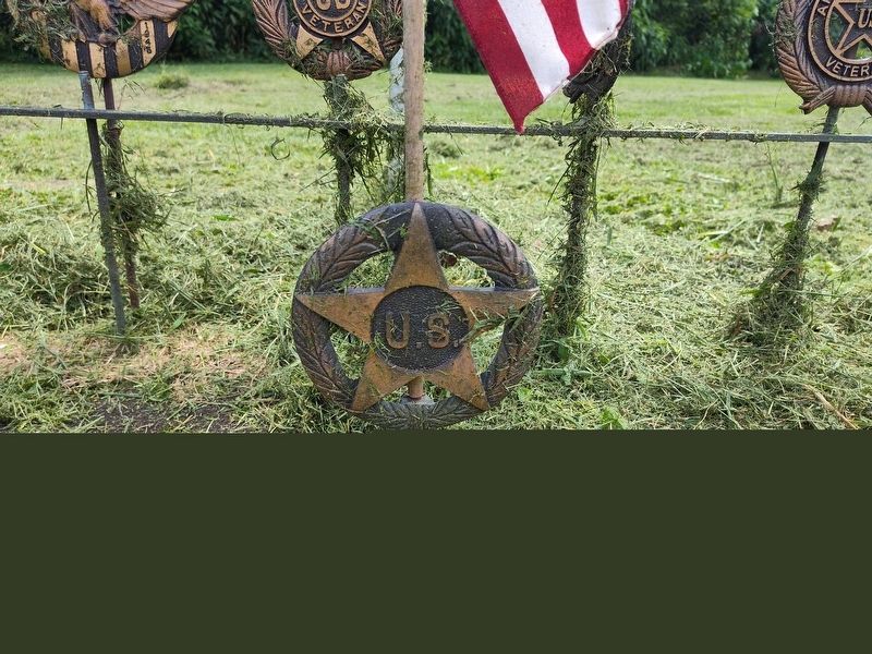 Omega Cemetery Veterans Memorial image. Click for full size.