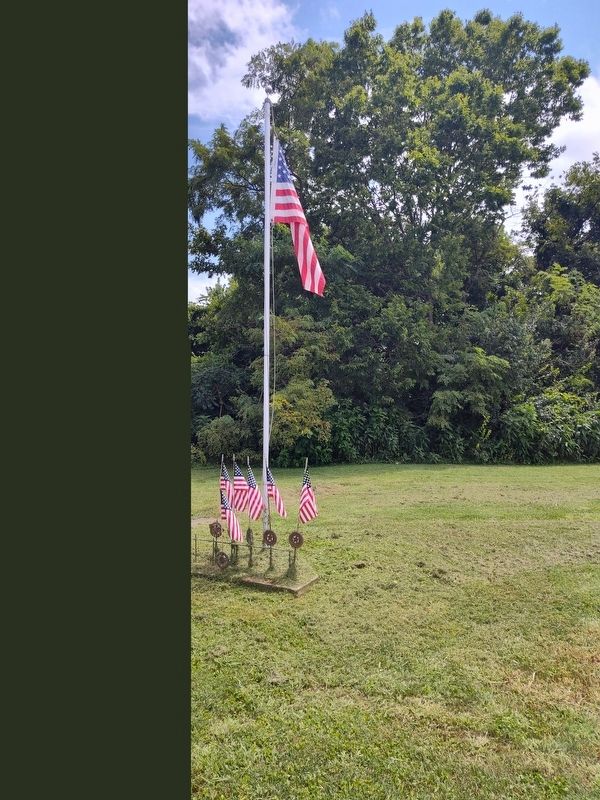 Omega Cemetery Veterans Memorial image. Click for full size.