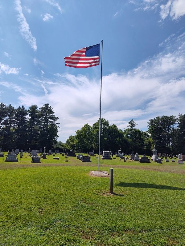Evergree Union Cemetery Veterans Memorial. Click for full size. Evergree Union Cemetery Veterans Memorial image. Click for full size.