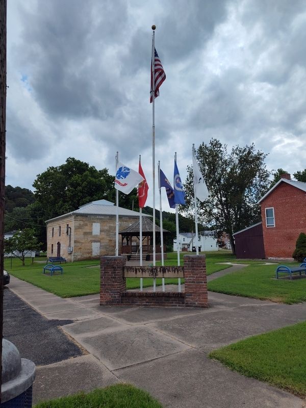 Veterans Memorial Park Marker. Click for full size. Veterans Memorial Park Marker image. Click for full size.