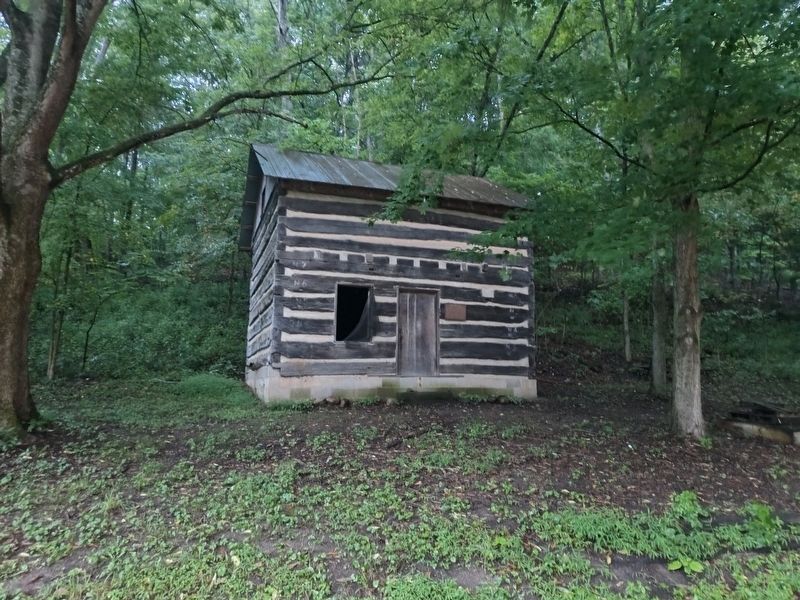 Mohican Log Cabin Marker image. Click for full size.