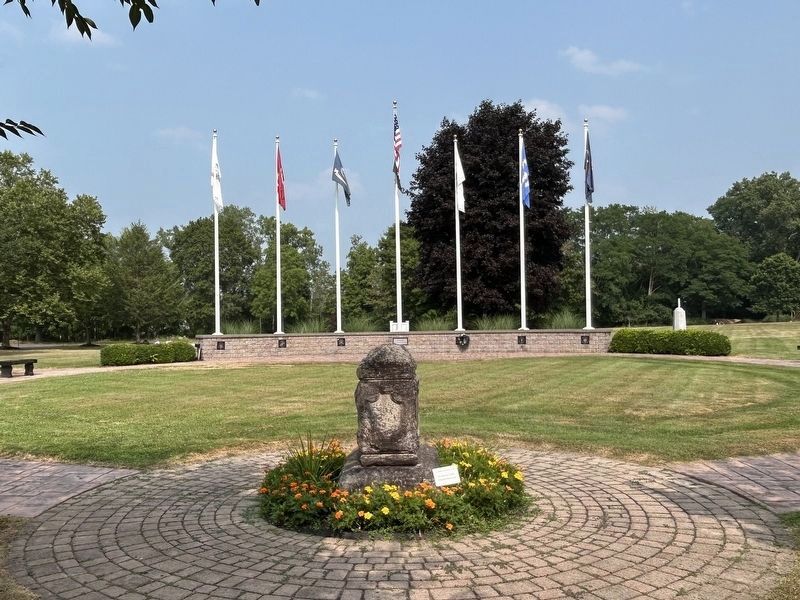 Honoeye Falls Veterans Memorial. Click for full size. Honoeye Falls Veterans Memorial image. Click for full size.