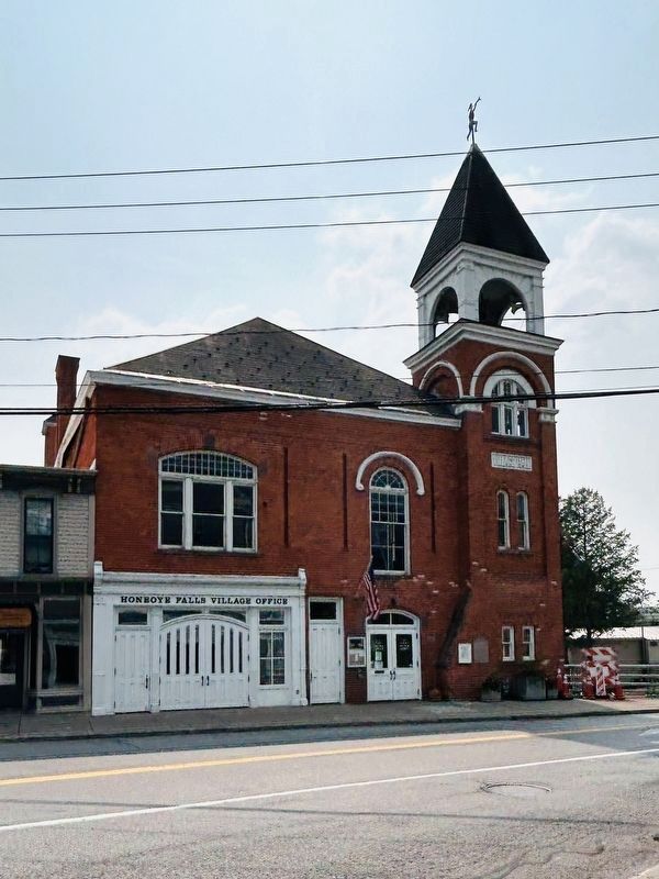 The Honeoye Falls Village Hall. Click for full size. The Honeoye Falls Village Hall image. Click for full size.