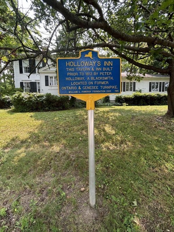 Holloway Inn Marker On East Street. Click for full size. Holloway Inn Marker On East Street image. Click for full size.