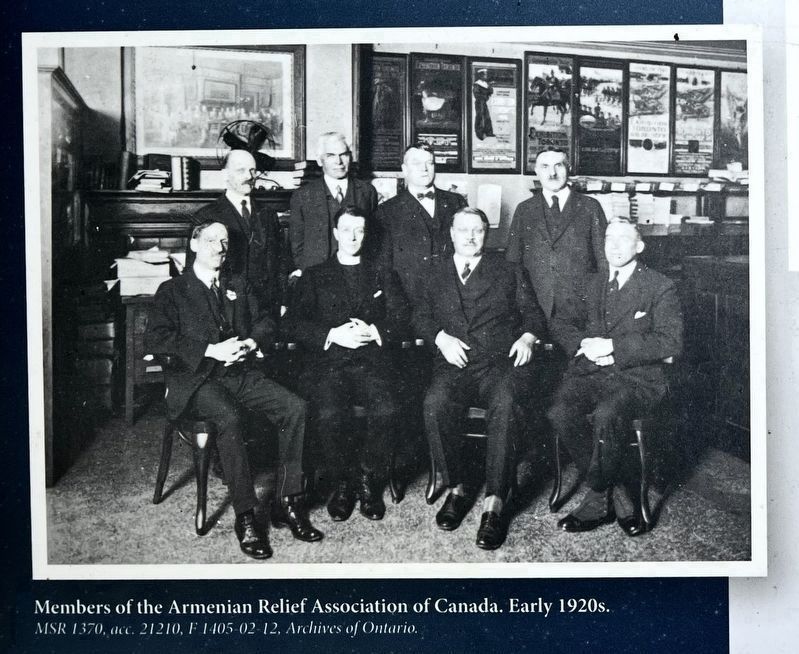 The Georgetown Boys at Work and Play marker photos and captions detail (lower centre) image. Click for full size.