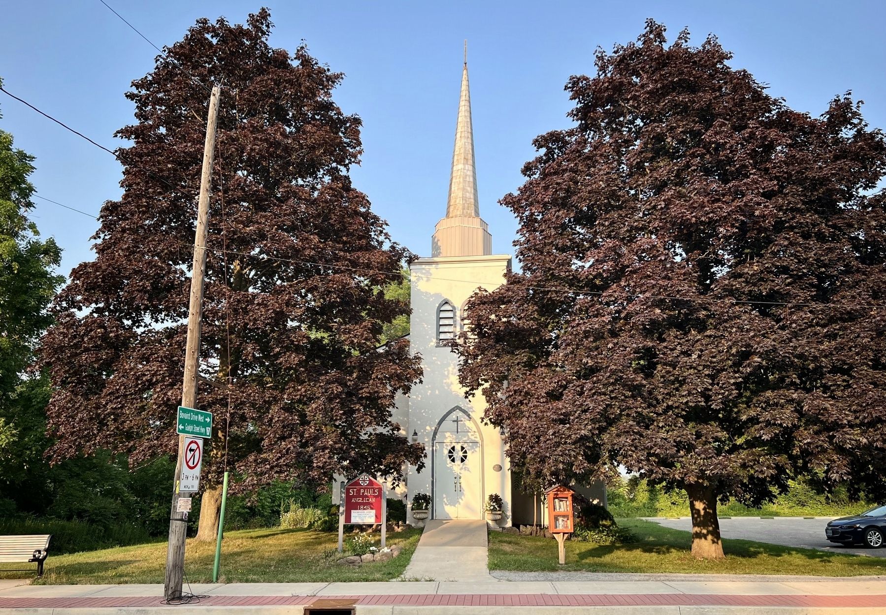 St. Paul’s Anglican Church, Norval, in 2025. Click for full size. St. Paul’s Anglican Church, Norval, in 2025 image. Click for full size.