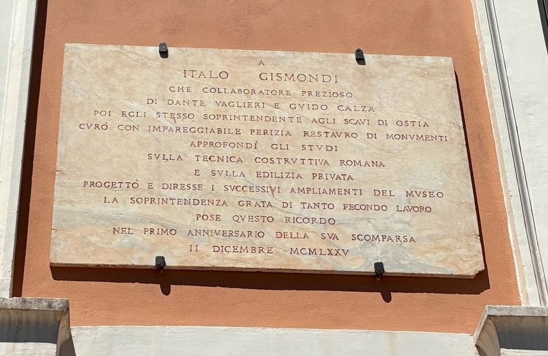 Italo Gismondi Marker image. Click for full size.