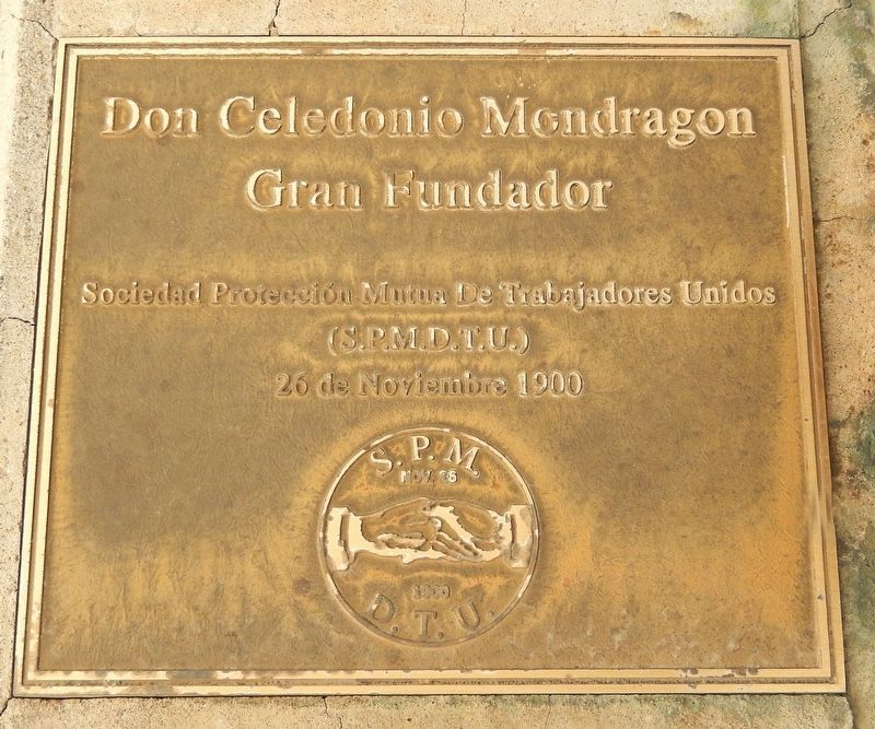 Don Celedonio Mondrag�n Marker image. Click for full size.