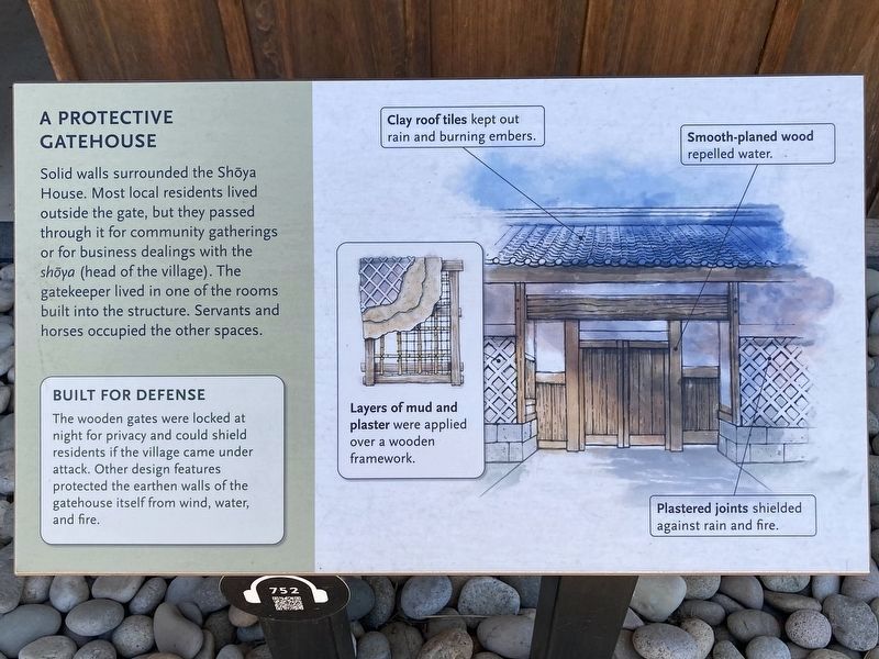 A Protective Gatehouse. Click for full size. A Protective Gatehouse image. Click for full size.