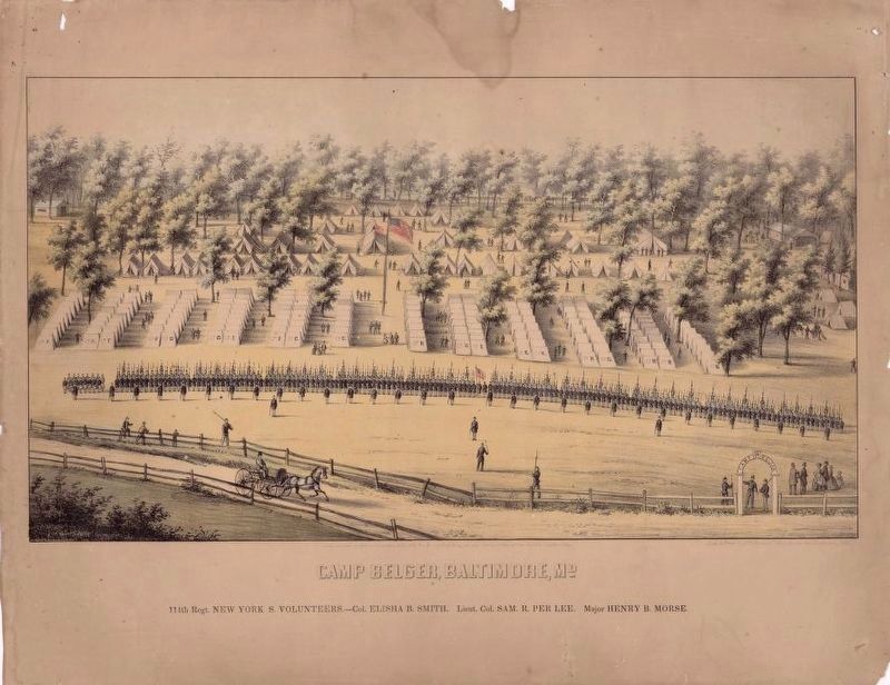 Druid Hill Marker. Click for full size. Druid Hill Marker image. Click for full size.
