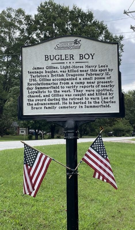 Bugler Boy Marker image. Click for full size.