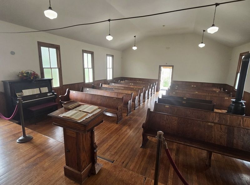 Interior of the Church from the Coal Camp of Pemberton, WV. Click for full size. Interior of the Church from the Coal Camp of Pemberton, WV image. Click for full size.