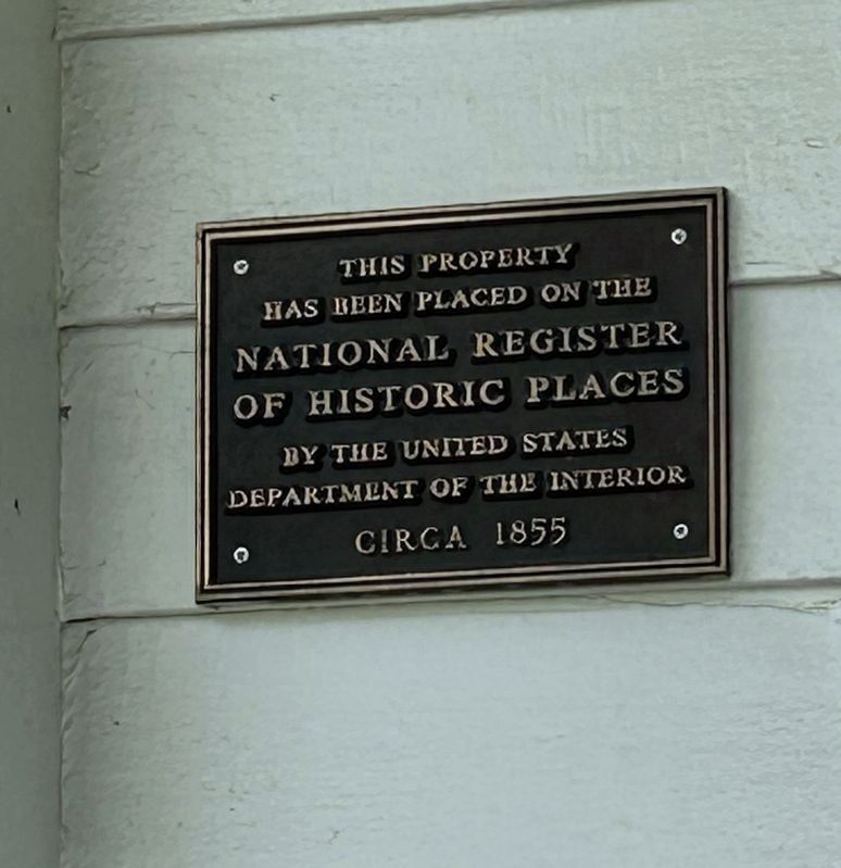 National Register of Historic Places Marker. Click for full size. National Register of Historic Places Marker image. Click for full size.