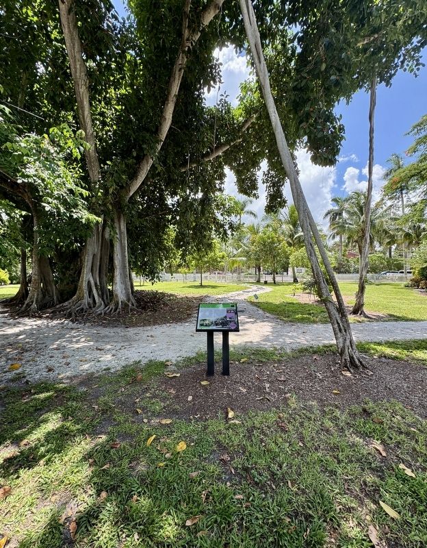Friendship Walk & Orchid Lane Marker image. Click for full size.