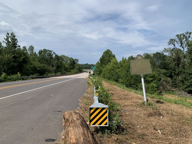 The Brier Creek Bridges Marker. Click for full size. The Brier Creek Bridges Marker image. Click for full size.