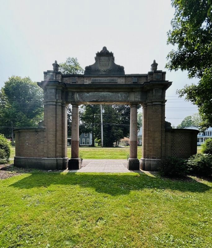 Elton Park Entrance Arch. Click for full size. Elton Park Entrance Arch image. Click for full size.