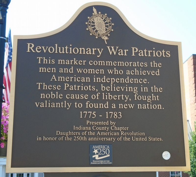 Revolutionary War Patriots Marker image. Click for full size.