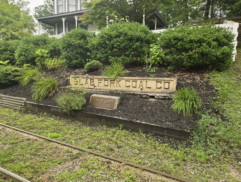 The Slab Fork Coal Company Marker image. Click for full size.