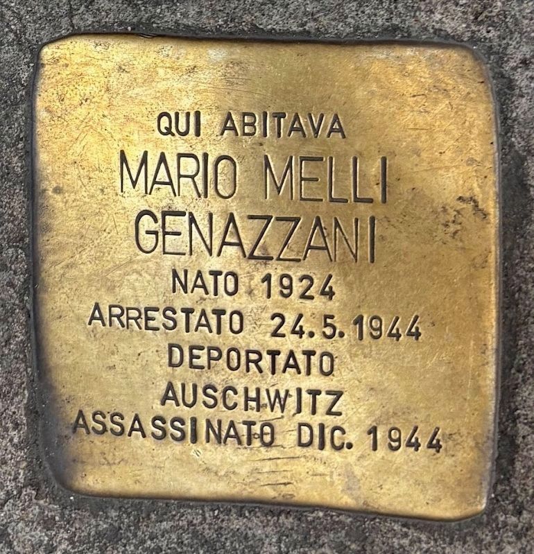 Mario Melli Genzazzini "Stumbling Stone" image. Click for full size.