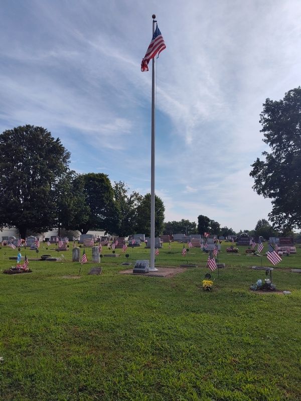 Greenfield Cemetery Veterans Memorial. Click for full size. Greenfield Cemetery Veterans Memorial image. Click for full size.