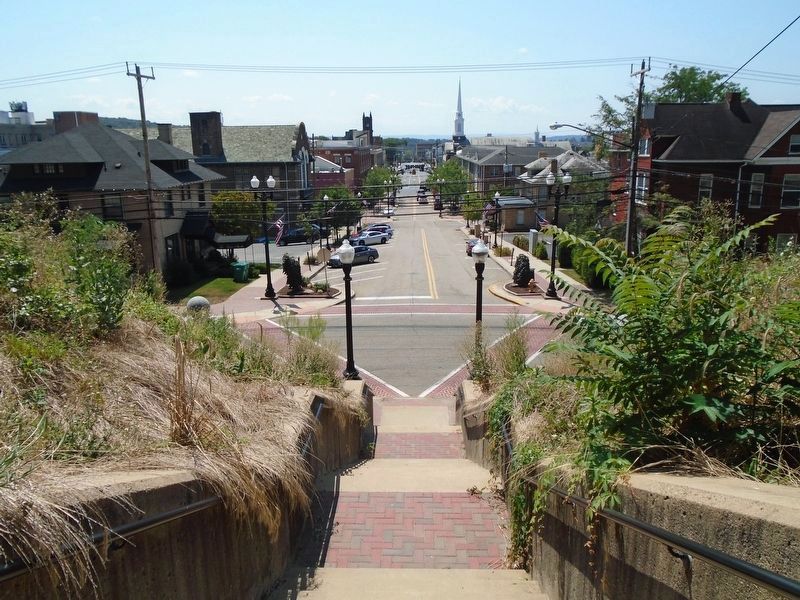 View South into Downtown from Top of Vinegar Hill. Click for full size. View South into Downtown from Top of Vinegar Hill image. Click for full size.
