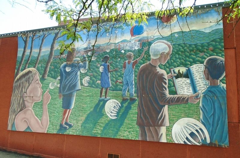 Underground Railroad Mural. Click for full size. Underground Railroad Mural image. Click for full size.