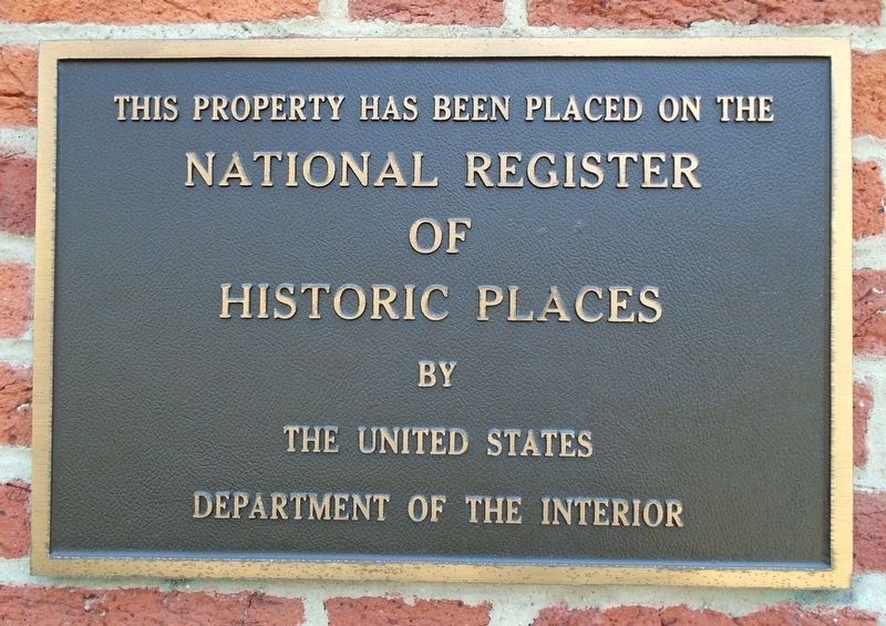 James Mitchell House NRHP Marker. Click for full size. James Mitchell House NRHP Marker image. Click for full size.