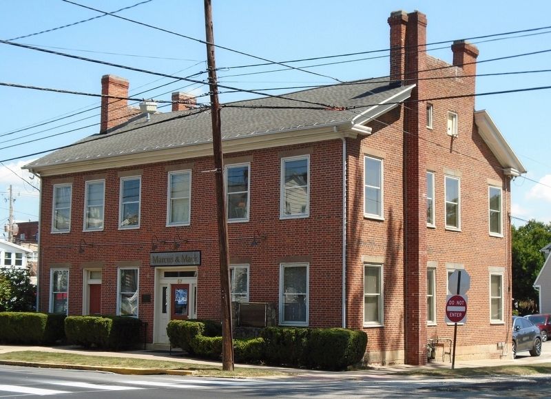 James Mitchell House and Marker. Click for full size. James Mitchell House and Marker image. Click for full size.