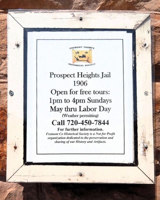 Sign on left side of entrance. Click for full size. Sign on left side of entrance image. Click for full size.