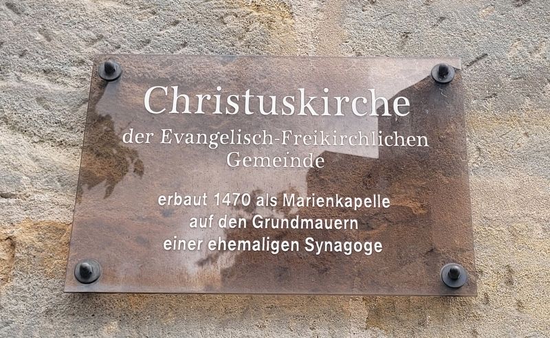 Christuskirche / Christ Church Marker image. Click for full size.