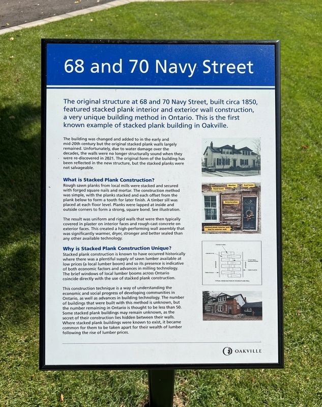 68 and 70 Navy Street Marker image. Click for full size.