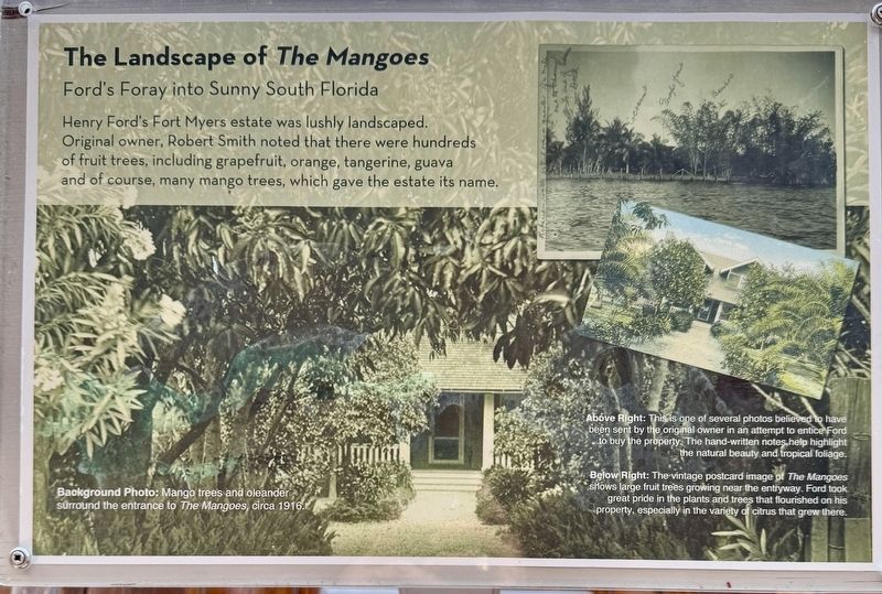 The Landscape of the Mangoes Marker image. Click for full size.