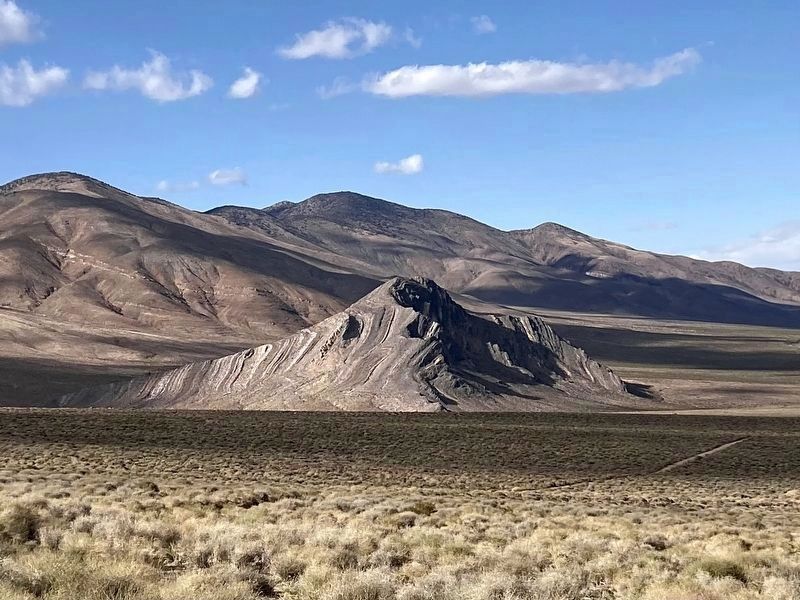 Striped Butte. Click for full size. Striped Butte image. Click for full size.