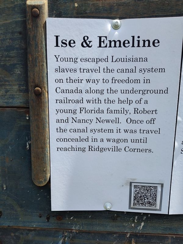 Ise & Emeline - Reverand Stow Marker image. Click for full size.