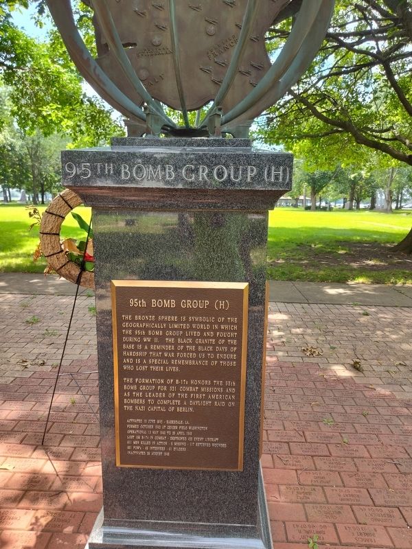 95th Bomb Group (H) Marker image. Click for full size.