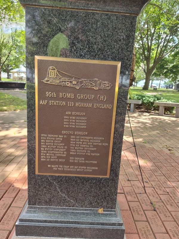 95th Bomb Group (H) Marker image. Click for full size.