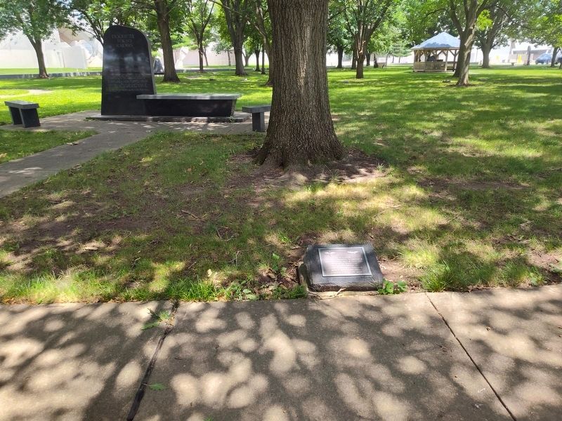 Lt. Col. Francis S. Hapner Marker. Click for full size. Lt. Col. Francis S. Hapner Marker image. Click for full size.