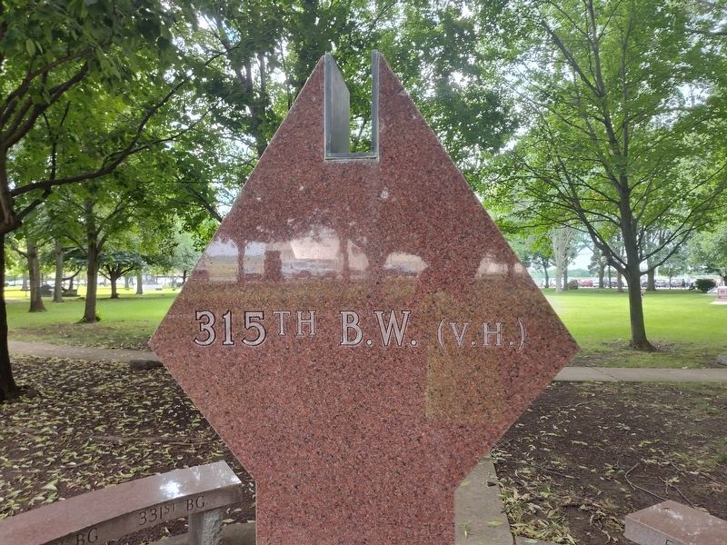 315th Bombardment Wing (VH) Marker. Click for full size. 315th Bombardment Wing (VH) Marker image. Click for full size.