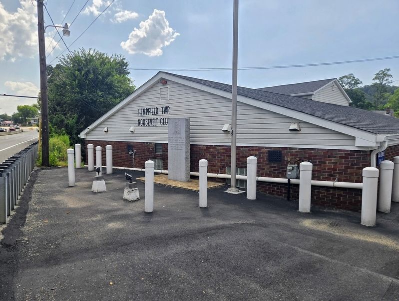 Hempfield Township Roosevelt Club Veterans Memorial image. Click for full size.