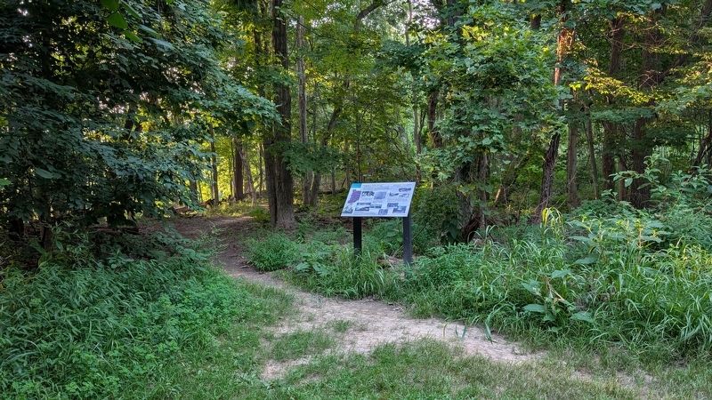 "Works of a Public Nature" Marker in context image. Click for full size.
