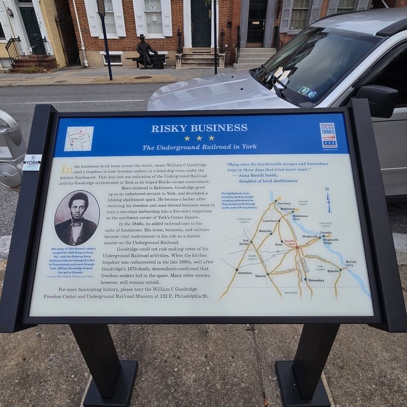Risky Business Marker image. Click for full size.