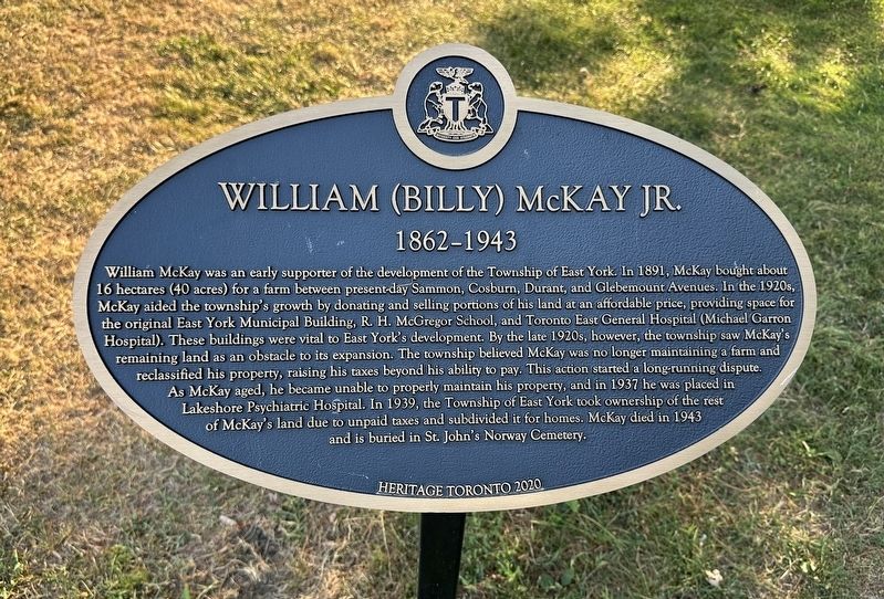 William (Billy) McKay Jr. Marker image. Click for full size.