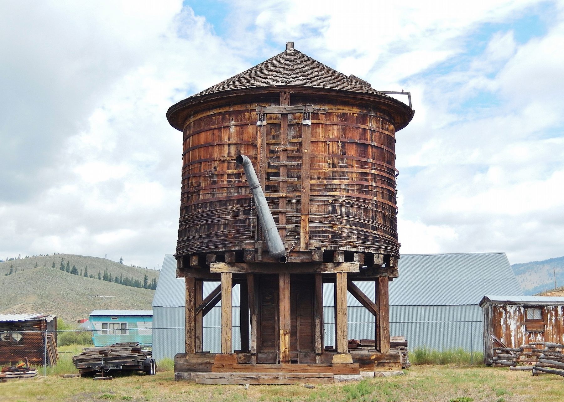 Sargents Water Tank. Click for full size. Sargents Water Tank image. Click for full size.