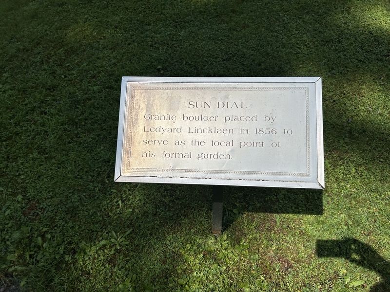 Sun Dial Marker. Click for full size. Sun Dial Marker image. Click for full size.