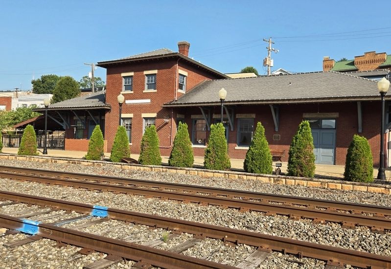 Pennsylvania Railroad Passenger Station. Click for full size. Pennsylvania Railroad Passenger Station image. Click for full size.