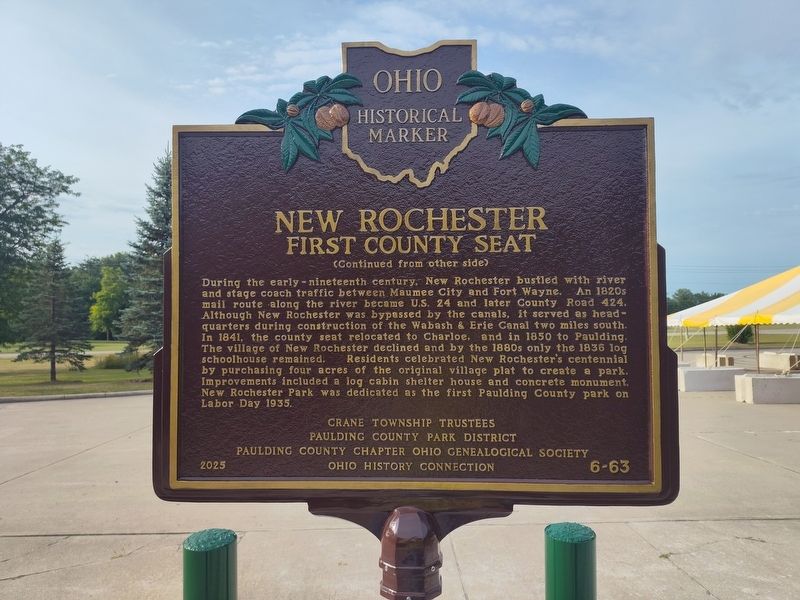 New Rochester Marker image. Click for full size.