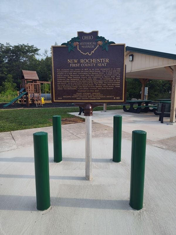 New Rochester Marker image. Click for full size.